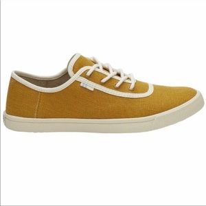 Toms Womens Heritage Sneaker in Sunflower Canvas